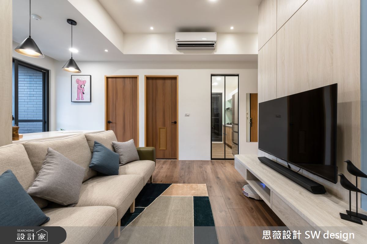 15坪預售屋＿北歐風客廳廚房案例圖片＿思薇空間設計有限公司＿思薇_28之8