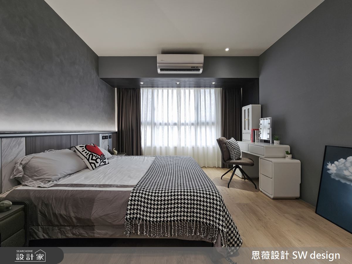 25坪新成屋(5年以下)＿現代風臥室案例圖片＿思薇空間設計有限公司＿思薇_30之14