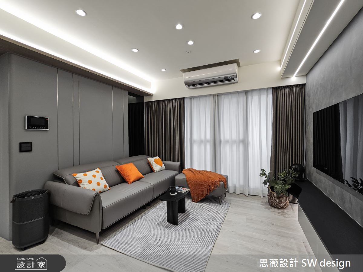 25坪新成屋(5年以下)＿現代風客廳案例圖片＿思薇空間設計有限公司＿思薇_30之10