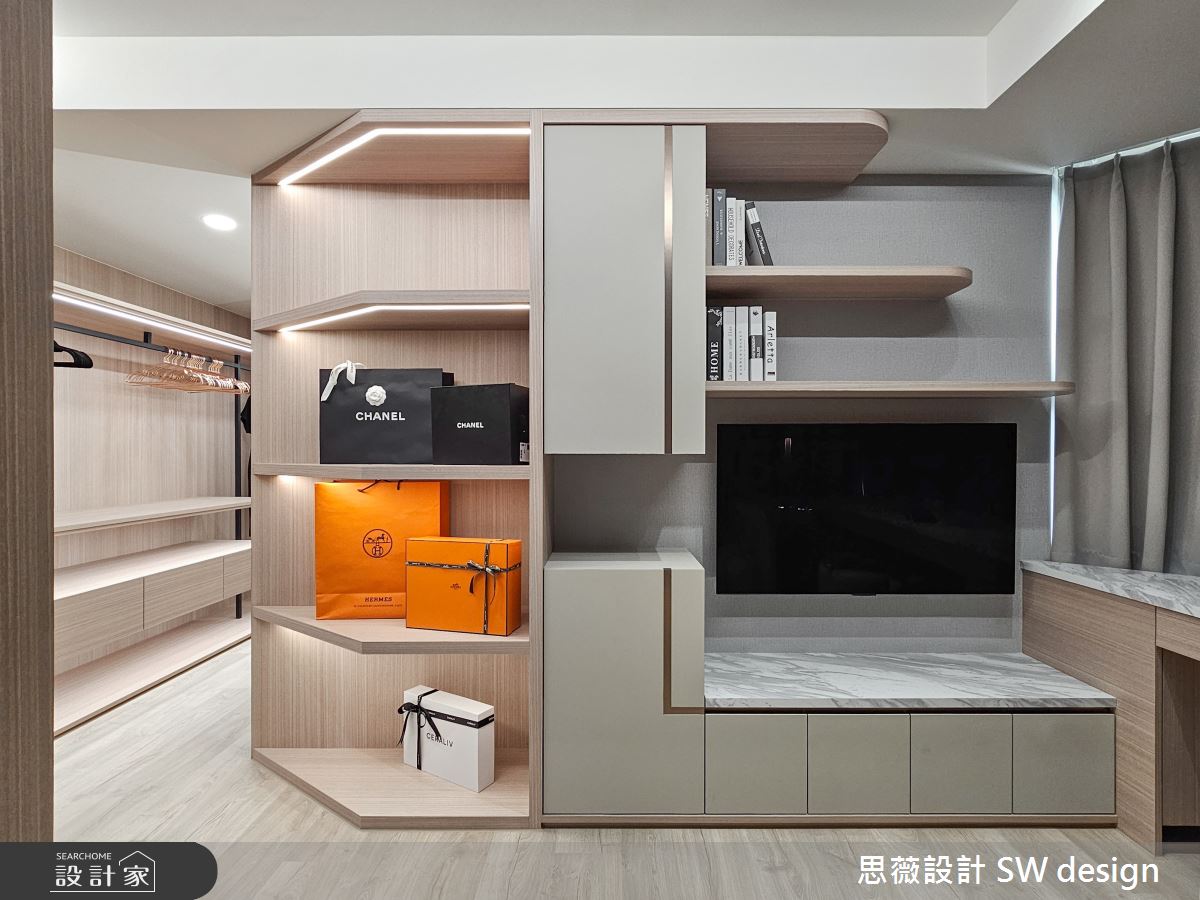 37坪老屋(16~30年)＿混搭風更衣間案例圖片＿思薇空間設計有限公司＿思薇_31之23