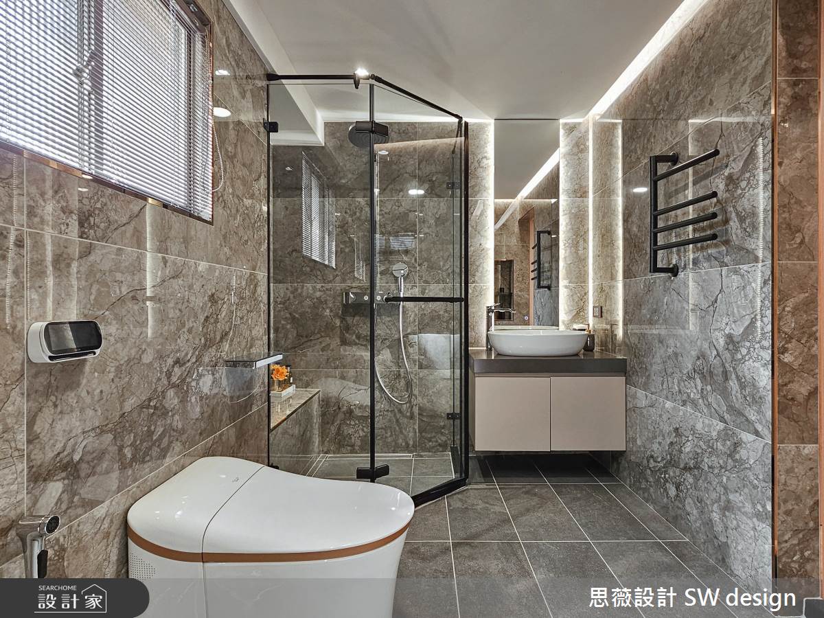 37坪老屋(16~30年)＿混搭風浴室案例圖片＿思薇空間設計有限公司＿思薇_31之25