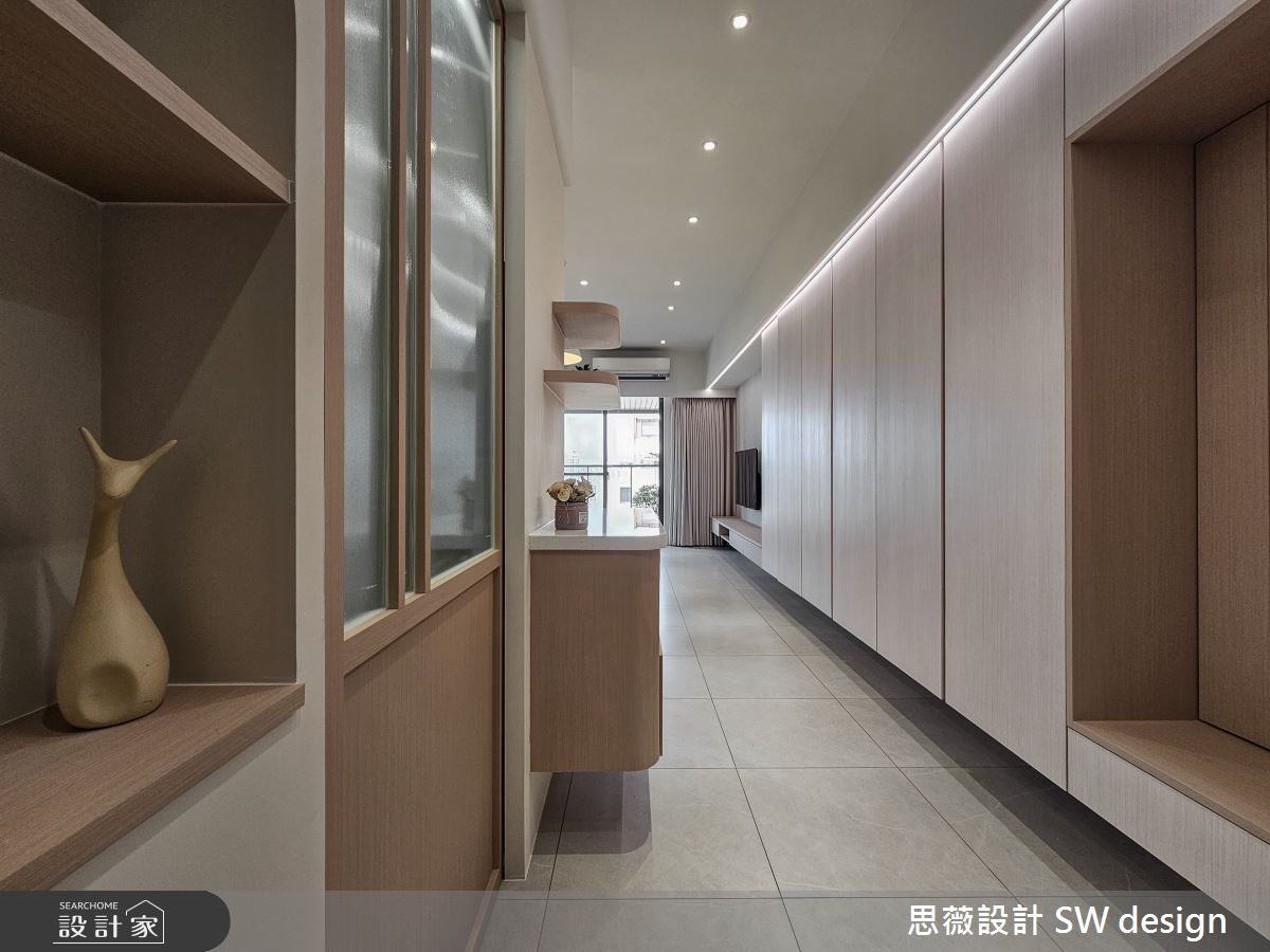 22坪新成屋(5年以下)＿日式無印風玄關案例圖片＿思薇空間設計有限公司＿思薇_32之1
