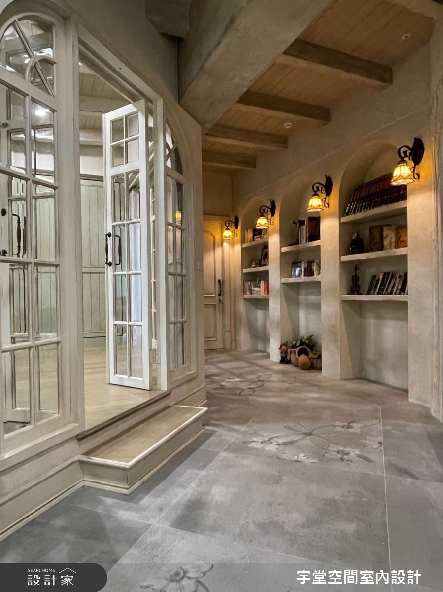 90坪新成屋(5年以下)＿古典鄉村混搭風廚房案例圖片＿宇堂空間室內設計＿宇堂_01之8