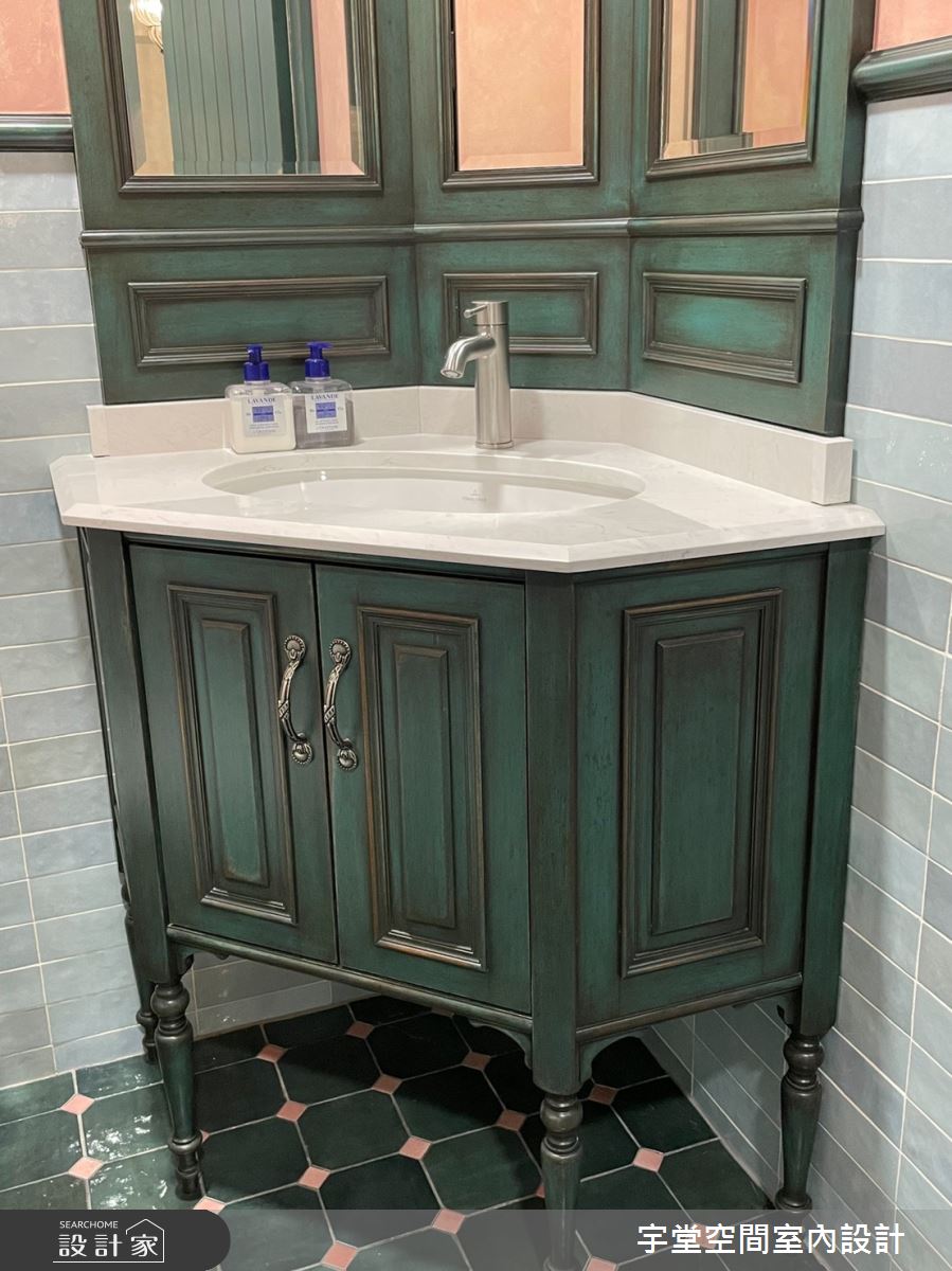 90坪新成屋(5年以下)＿古典鄉村混搭風案例圖片＿宇堂空間室內設計＿宇堂_01之16