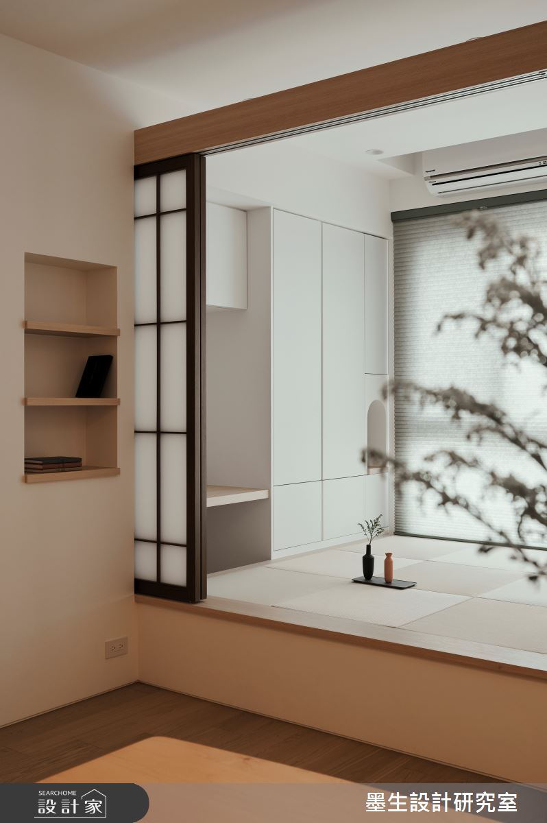 16坪新成屋(5年以下)＿日式無印風和室案例圖片＿墨生設計研究室＿墨生_大正浪漫之12