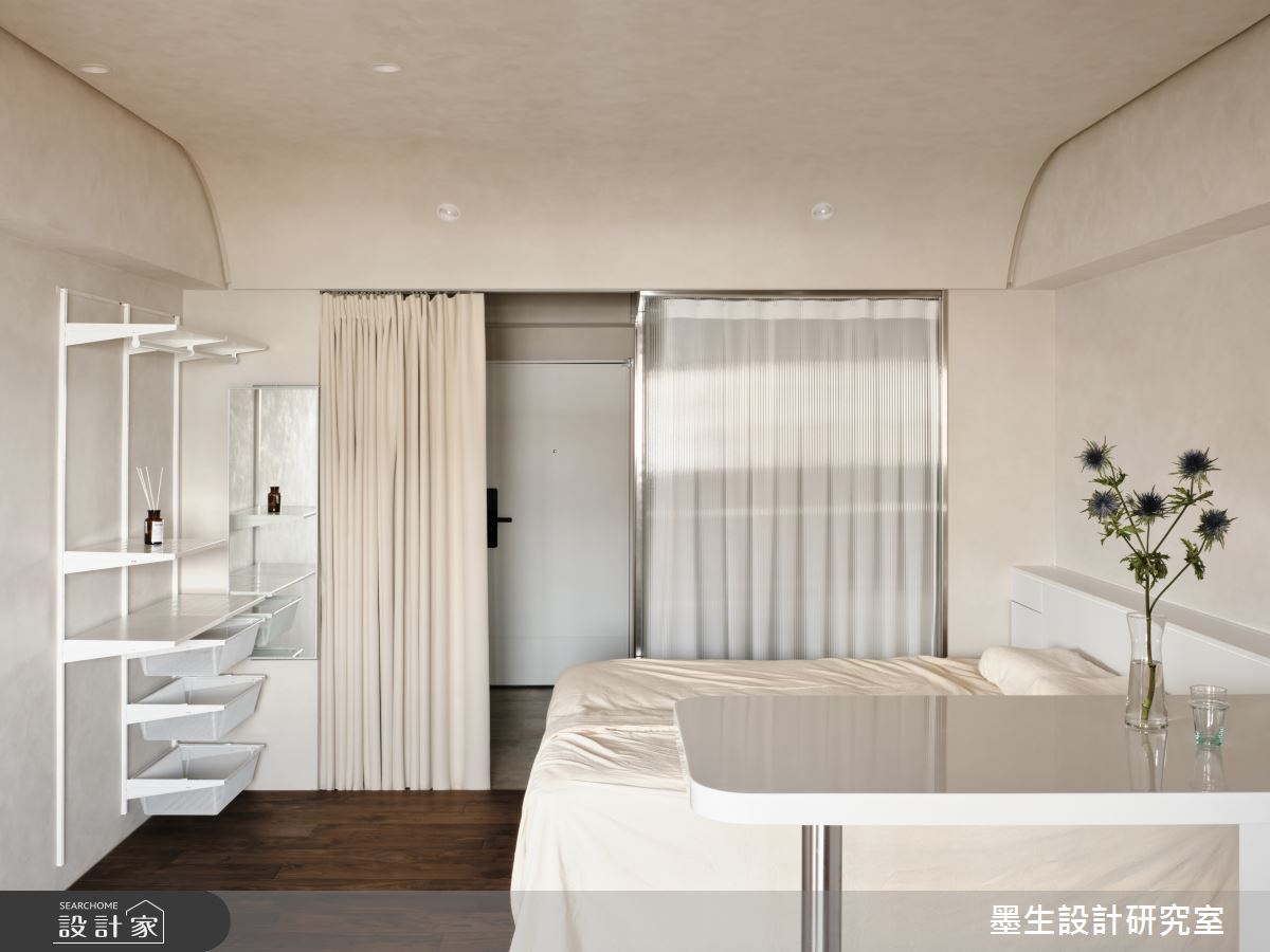 12坪老屋(16~30年)＿侘寂風玄關吧檯臥室案例圖片＿墨生設計研究室＿墨生_霜降之4