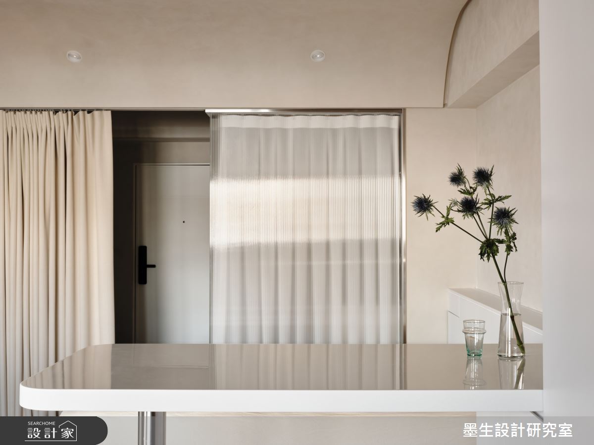 12坪老屋(16~30年)＿侘寂風餐廳吧檯臥室案例圖片＿墨生設計研究室＿墨生_霜降之11