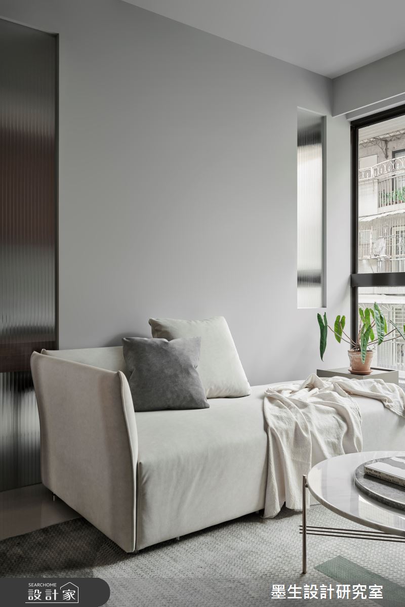 14坪新成屋(5年以下)＿現代風客廳案例圖片＿墨生設計研究室＿墨生_立秋之7
