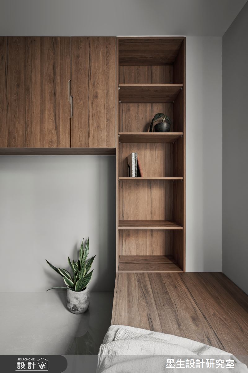 14坪新成屋(5年以下)＿現代風書房臥榻案例圖片＿墨生設計研究室＿墨生_立秋之18