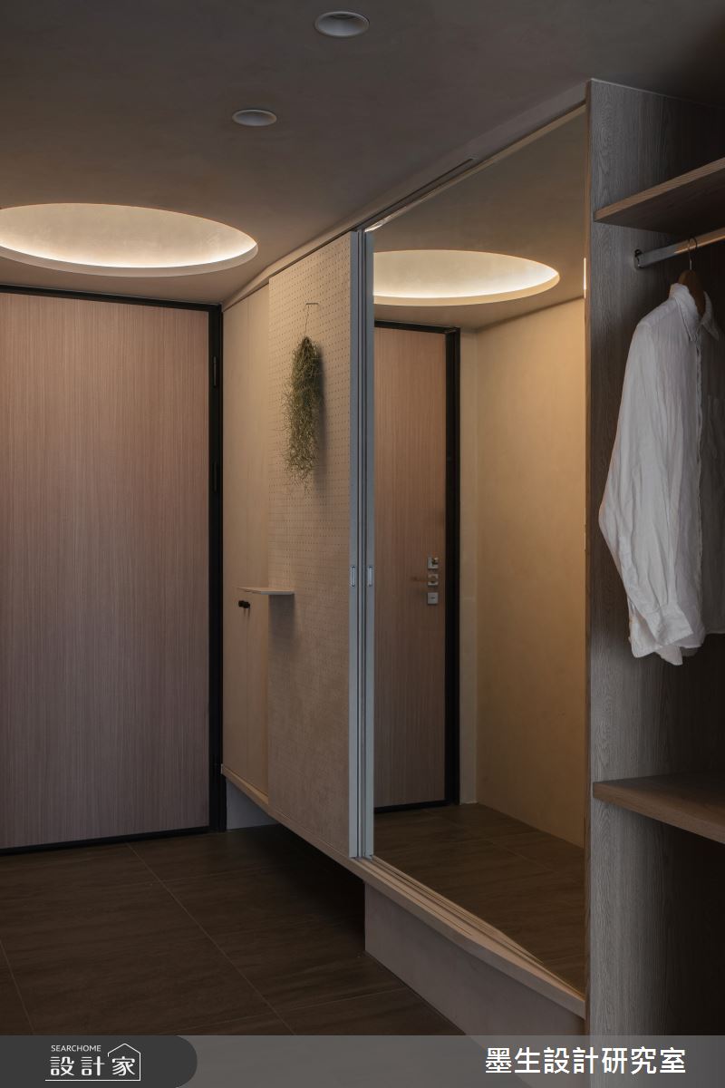 25坪新成屋(5年以下)＿現代風玄關案例圖片＿墨生設計研究室＿墨生_冬至之3