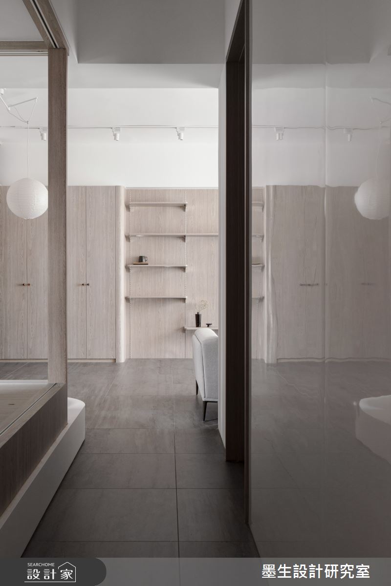 25坪新成屋(5年以下)＿現代風走廊案例圖片＿墨生設計研究室＿墨生_冬至之21