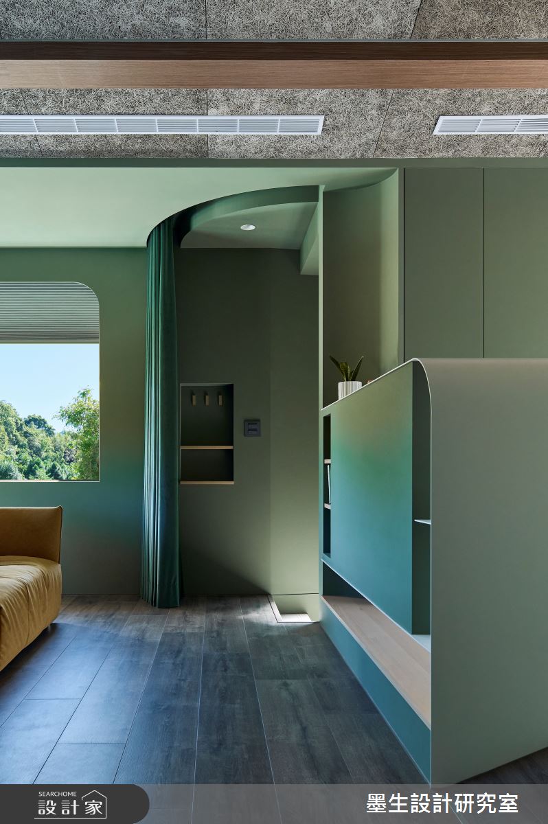 20坪中古屋(5~15年)＿度假風客廳案例圖片＿墨生設計研究室＿墨生_春分之4