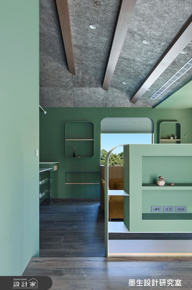 20坪中古屋(5~15年)＿度假風客廳案例圖片＿墨生設計研究室＿墨生_春分之15