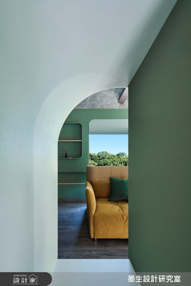 20坪中古屋(5~15年)＿度假風客廳案例圖片＿墨生設計研究室＿墨生_春分之14