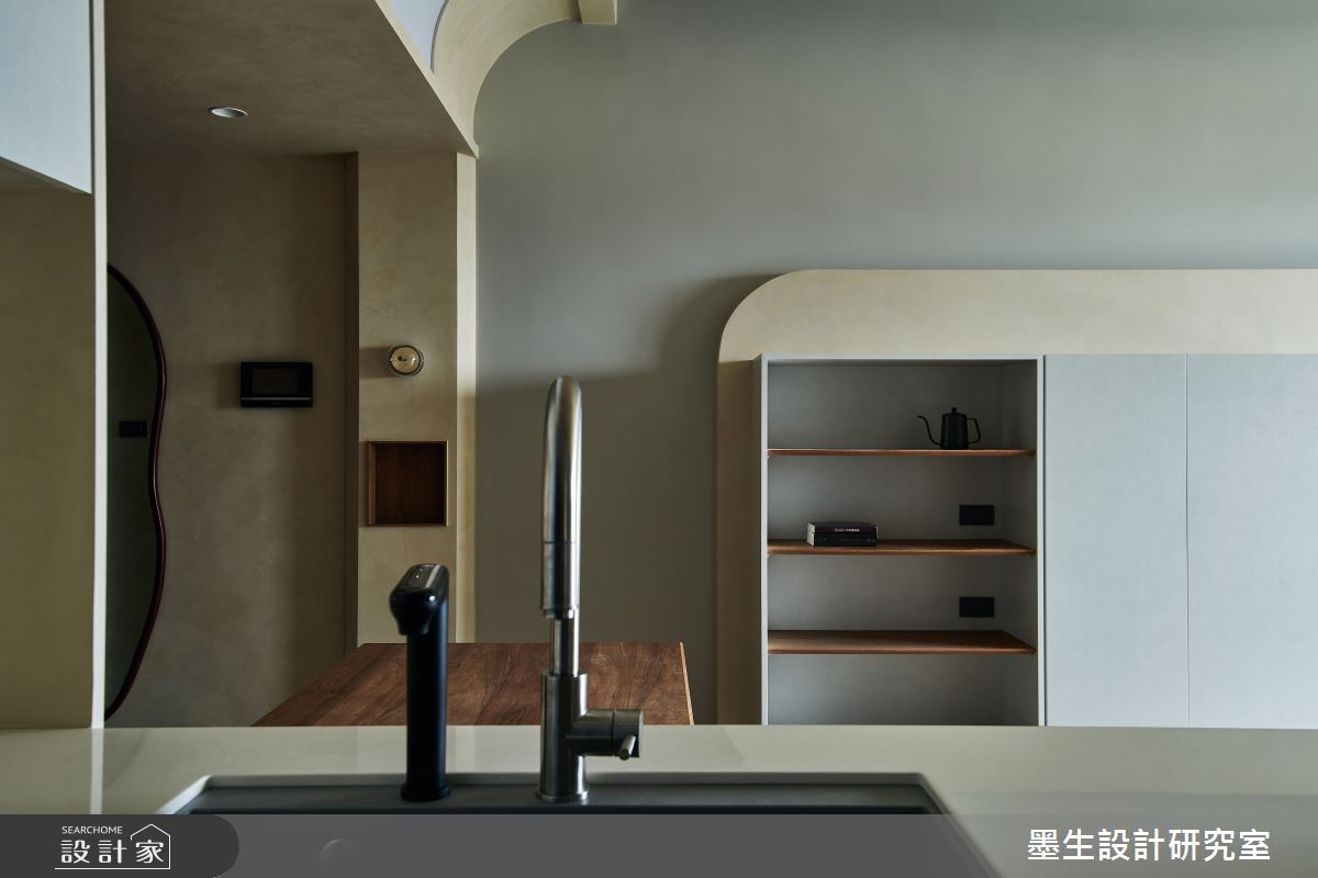15坪新成屋(5年以下)＿現代風中島案例圖片＿墨生設計研究室＿墨生_驚蟄之3