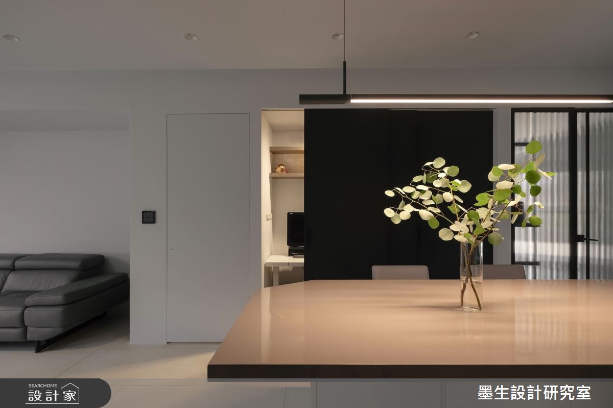 35坪新成屋(5年以下)＿現代風客廳餐廳案例圖片＿墨生設計研究室＿墨生_寒露之6