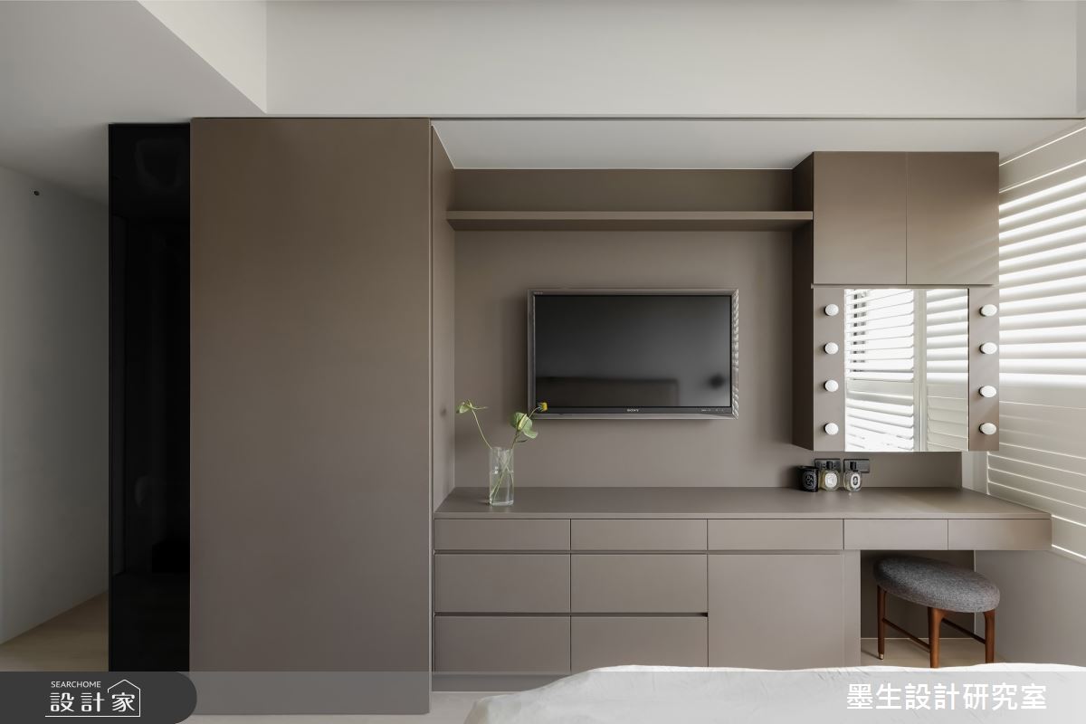 35坪新成屋(5年以下)＿現代風臥室案例圖片＿墨生設計研究室＿墨生_寒露之12