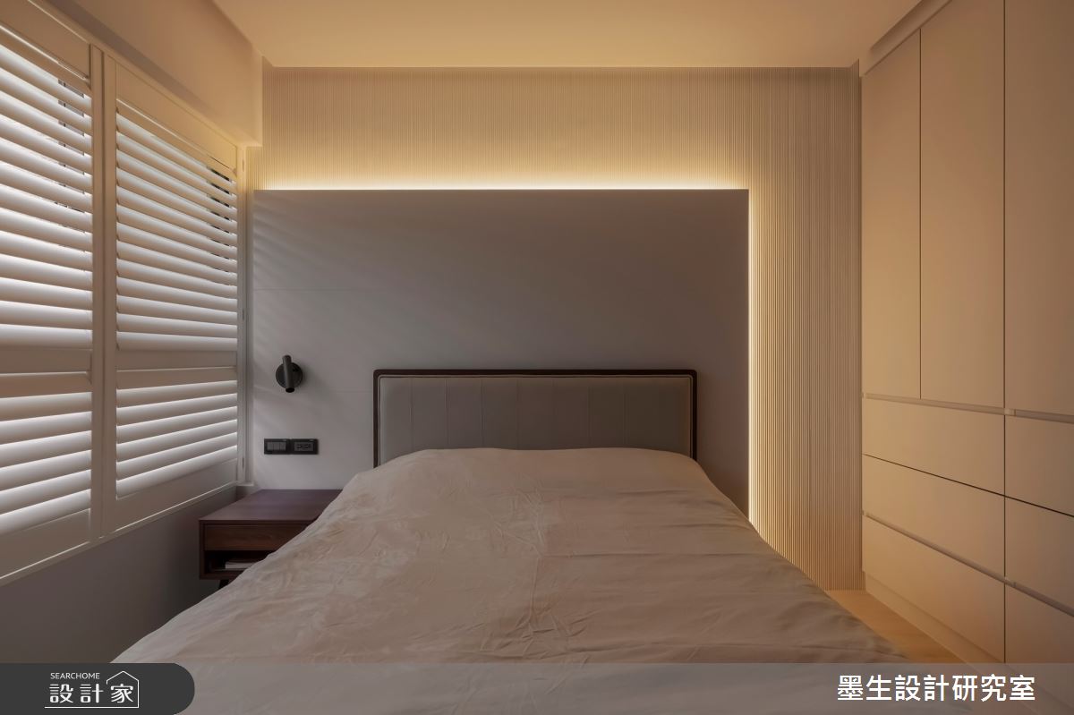 35坪新成屋(5年以下)＿現代風臥室案例圖片＿墨生設計研究室＿墨生_寒露之13