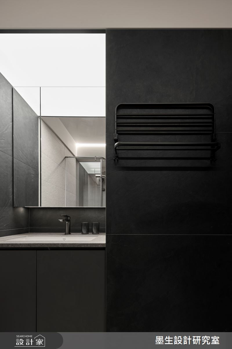 13坪新成屋(5年以下)＿現代風浴室案例圖片＿墨生設計研究室＿墨生_晝夜之16