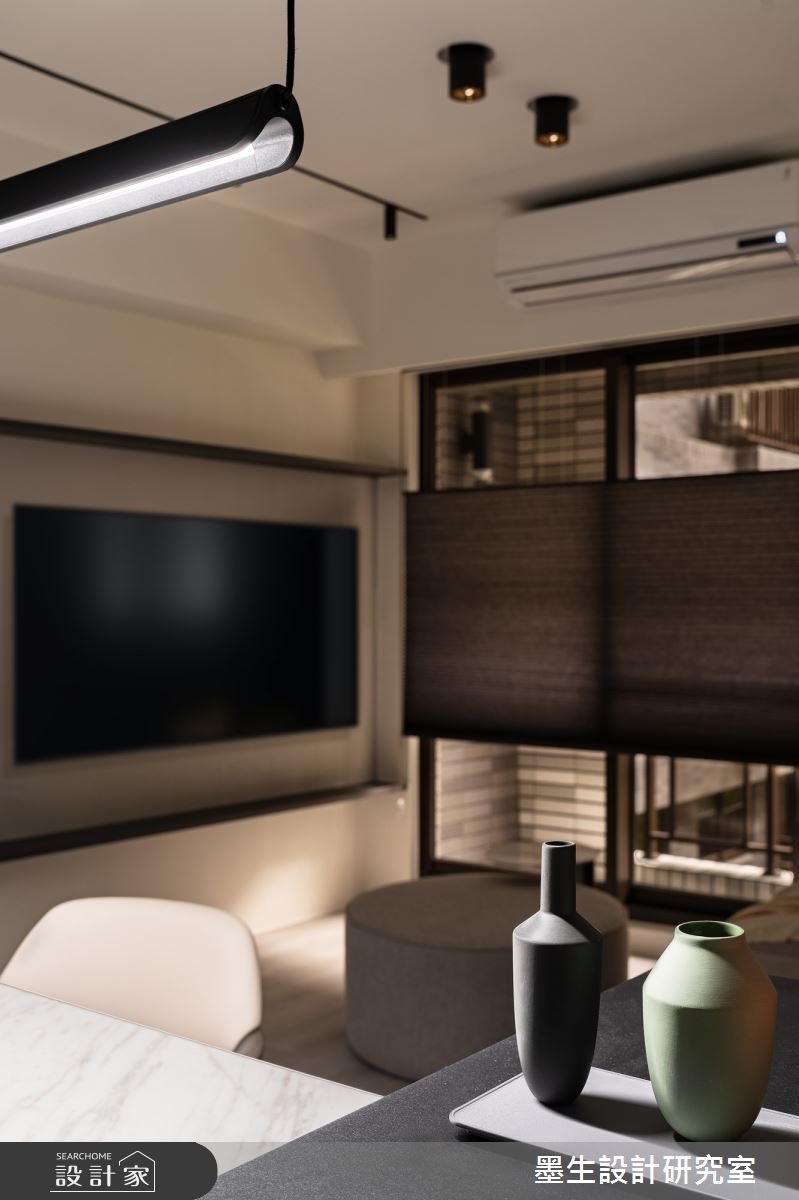 16坪新成屋(5年以下)＿現代風客廳餐廳案例圖片＿墨生設計研究室＿墨生_白露之6