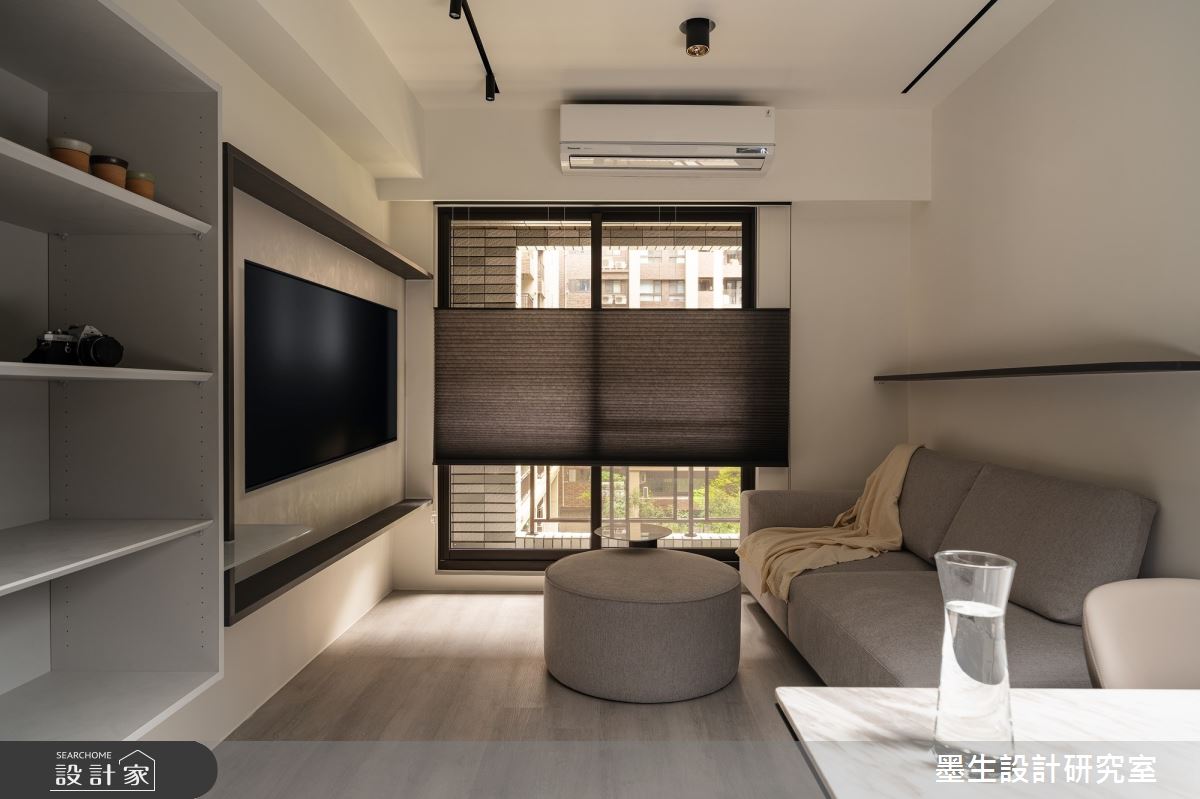 16坪新成屋(5年以下)＿現代風客廳餐廳案例圖片＿墨生設計研究室＿墨生_白露之7