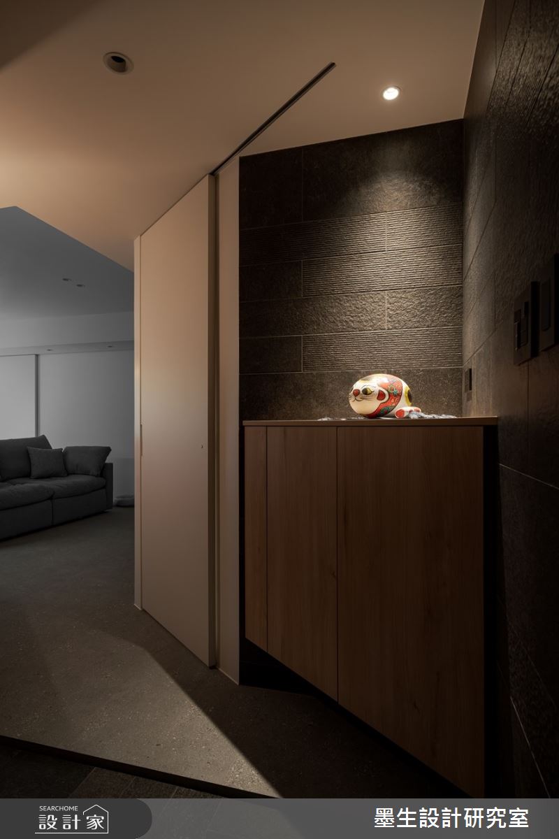 21坪新成屋(5年以下)＿Japandi風玄關案例圖片＿墨生設計研究室＿墨生_緣側(えんがわ)之3
