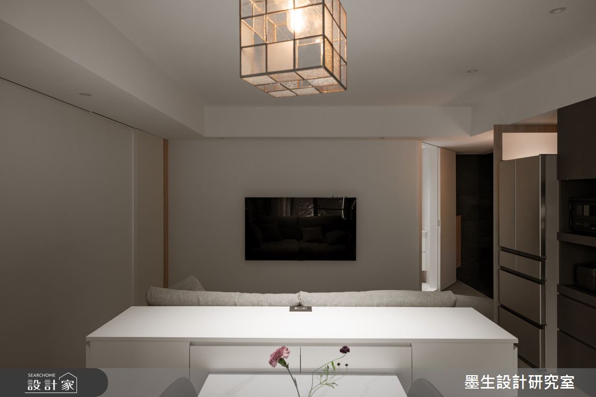 21坪新成屋(5年以下)＿Japandi風客廳餐廳中島案例圖片＿墨生設計研究室＿墨生_緣側(えんがわ)之10