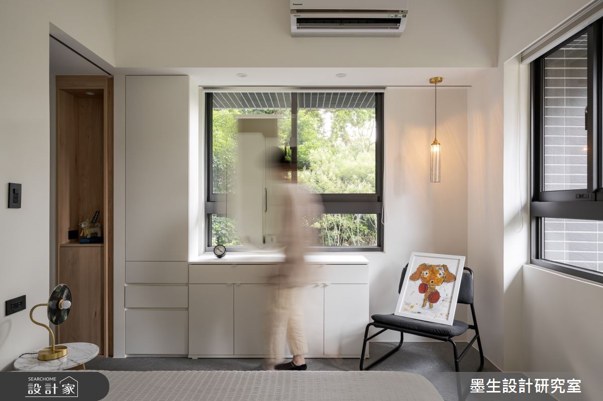 21坪新成屋(5年以下)＿Japandi風臥室案例圖片＿墨生設計研究室＿墨生_緣側(えんがわ)之18