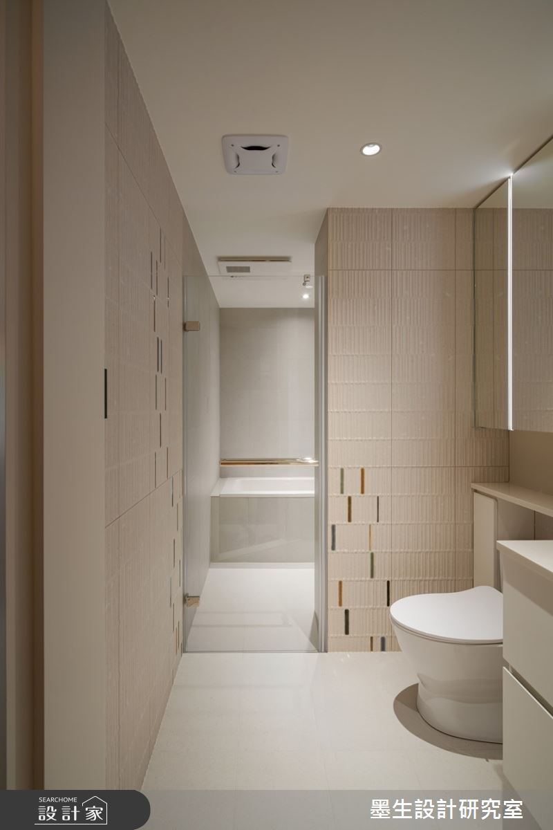 21坪新成屋(5年以下)＿Japandi風浴室案例圖片＿墨生設計研究室＿墨生_緣側(えんがわ)之26
