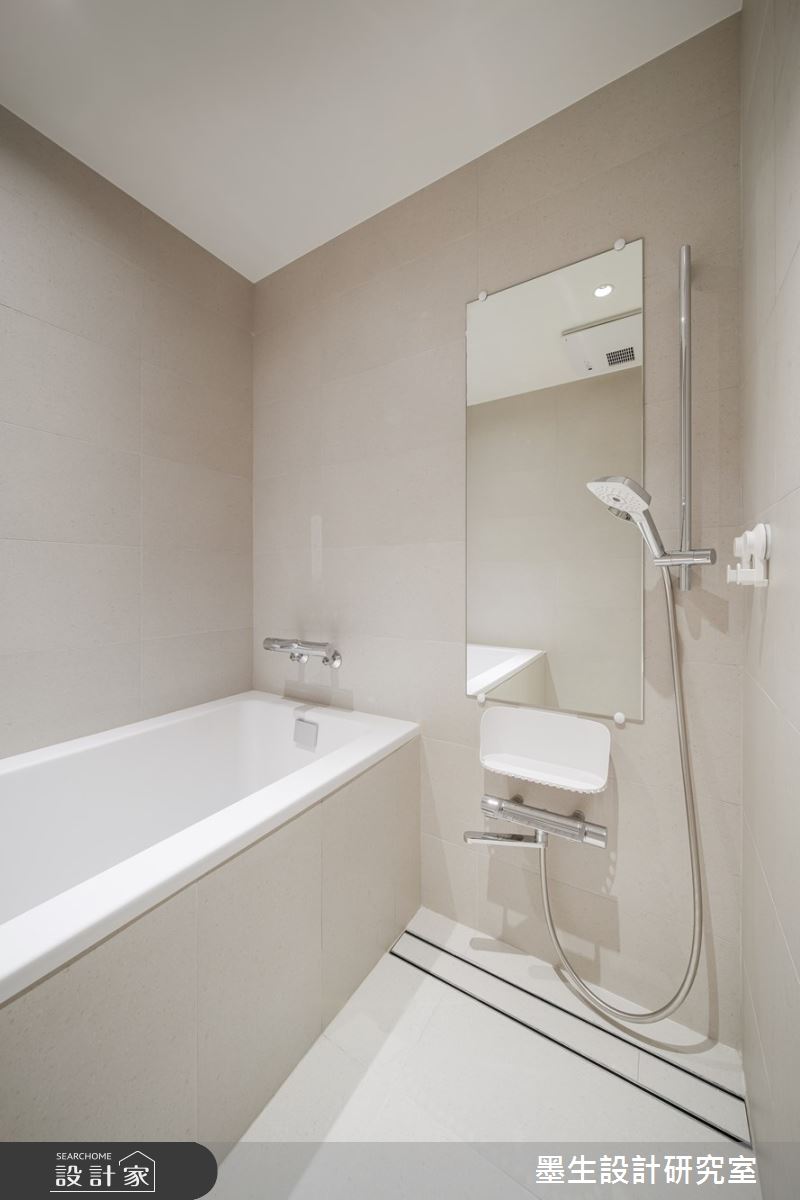 21坪新成屋(5年以下)＿Japandi風浴室案例圖片＿墨生設計研究室＿墨生_緣側(えんがわ)之27