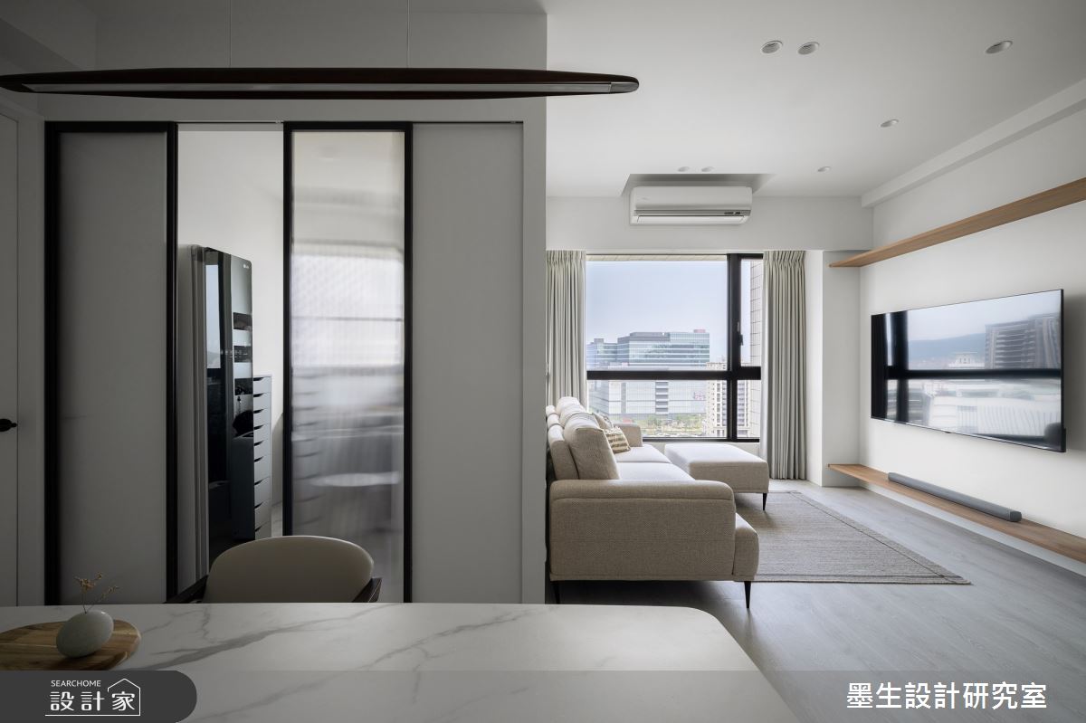 13坪新成屋(5年以下)＿日式無印風客廳餐廳案例圖片＿墨生設計研究室＿墨生_雨水之10