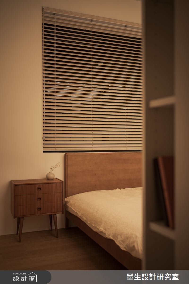 28坪老屋(50年以上)＿混搭風臥室案例圖片＿墨生設計研究室＿墨生_春夏秋冬之25