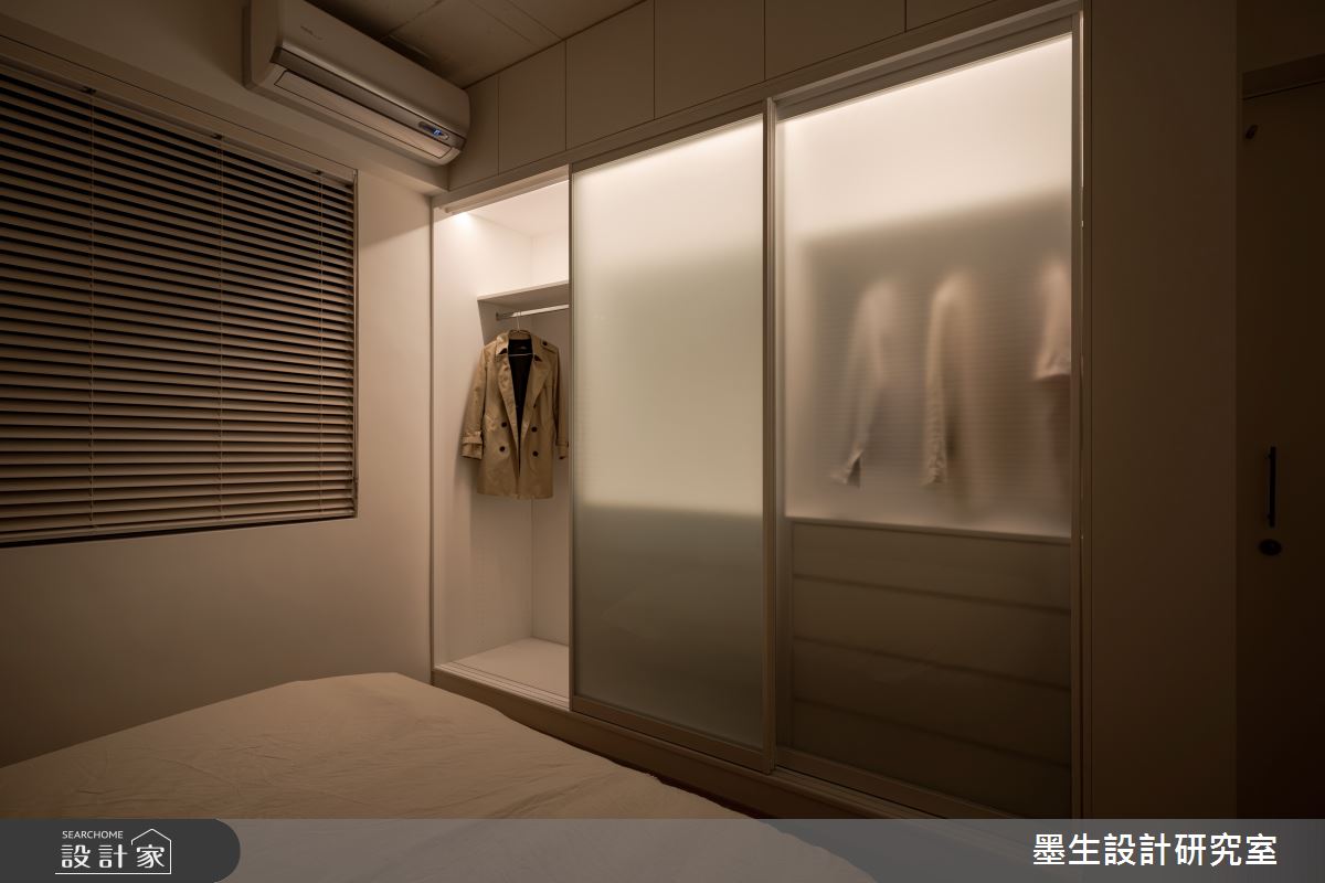 28坪老屋(50年以上)＿混搭風臥室案例圖片＿墨生設計研究室＿墨生_春夏秋冬之26