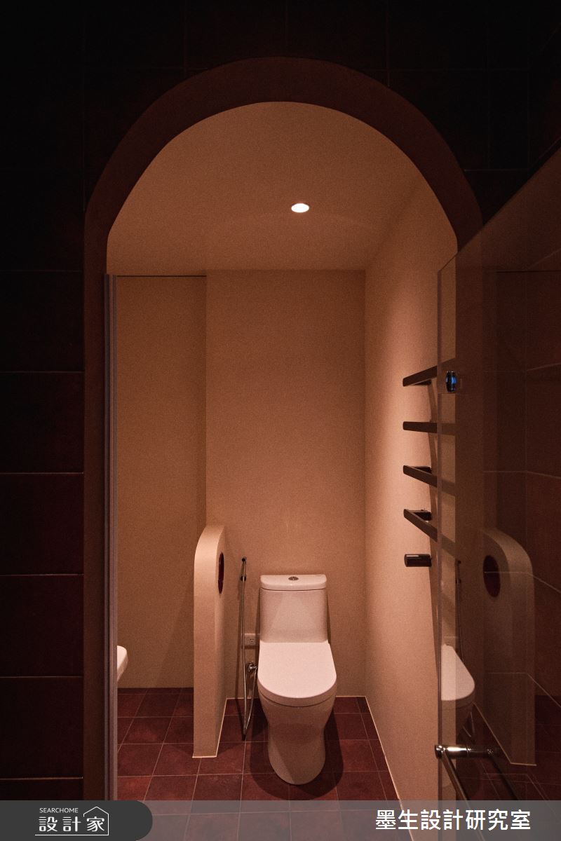 20坪新成屋(5年以下)＿MCM中古風浴室案例圖片＿墨生設計研究室＿墨生_荼蘼之19