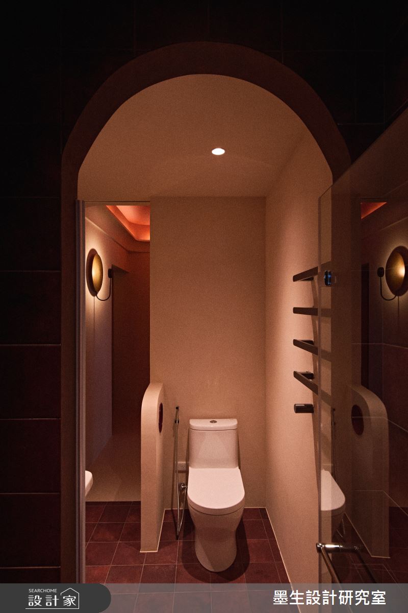 20坪新成屋(5年以下)＿MCM中古風浴室案例圖片＿墨生設計研究室＿墨生_荼蘼之20