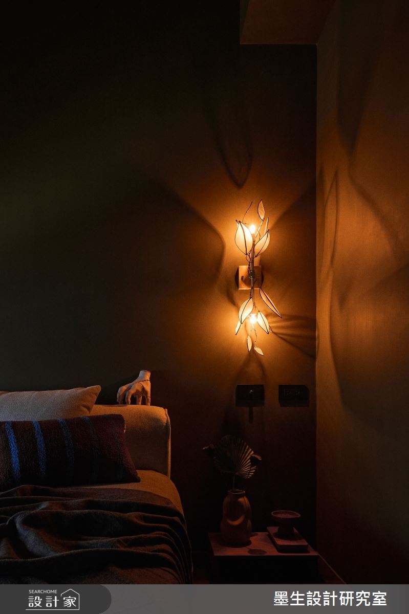 20坪新成屋(5年以下)＿MCM中古風臥室案例圖片＿墨生設計研究室＿墨生_荼蘼之16