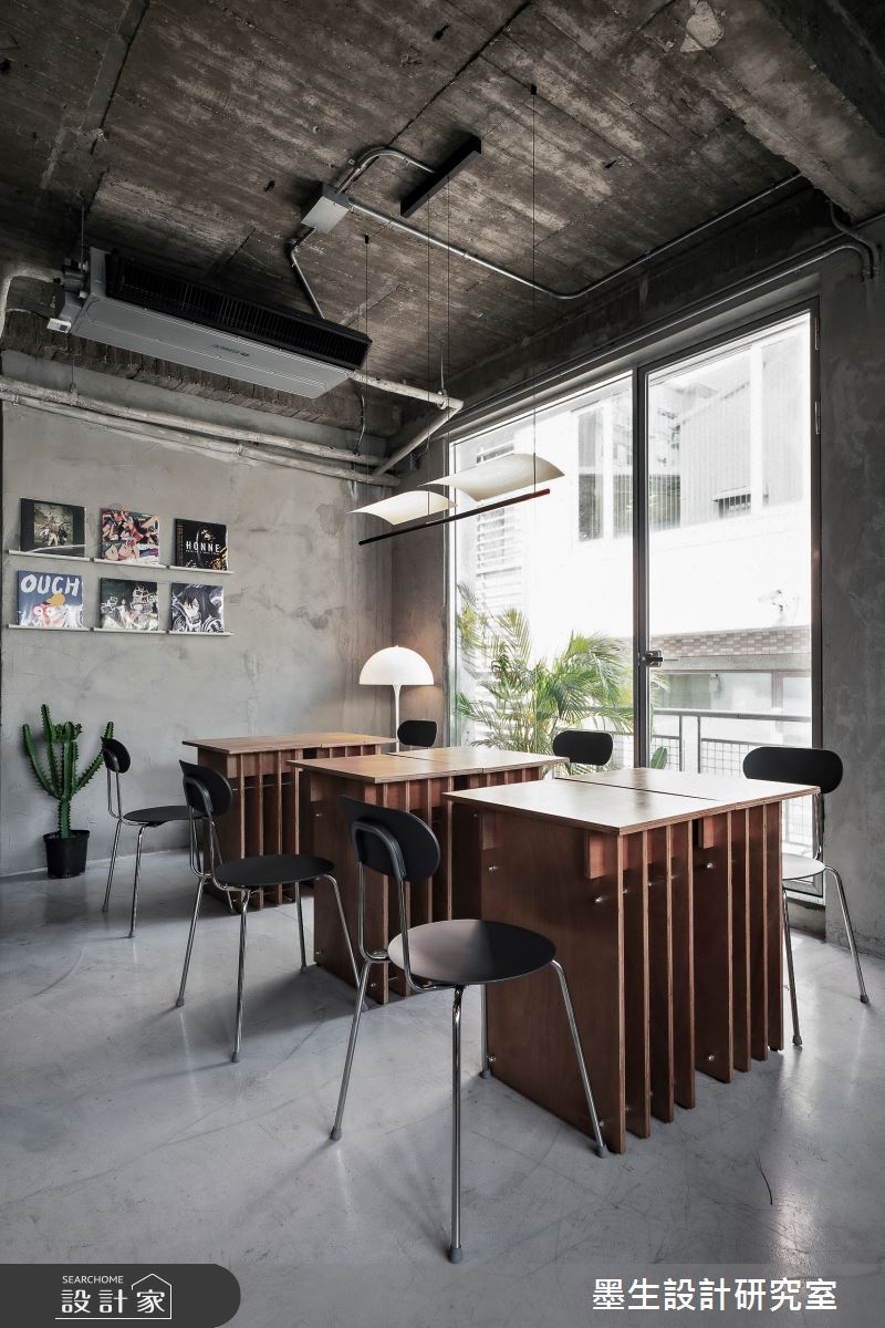 50坪老屋(50年以上)＿工業風商業空間案例圖片＿墨生設計研究室＿墨生_巴倫司康之23