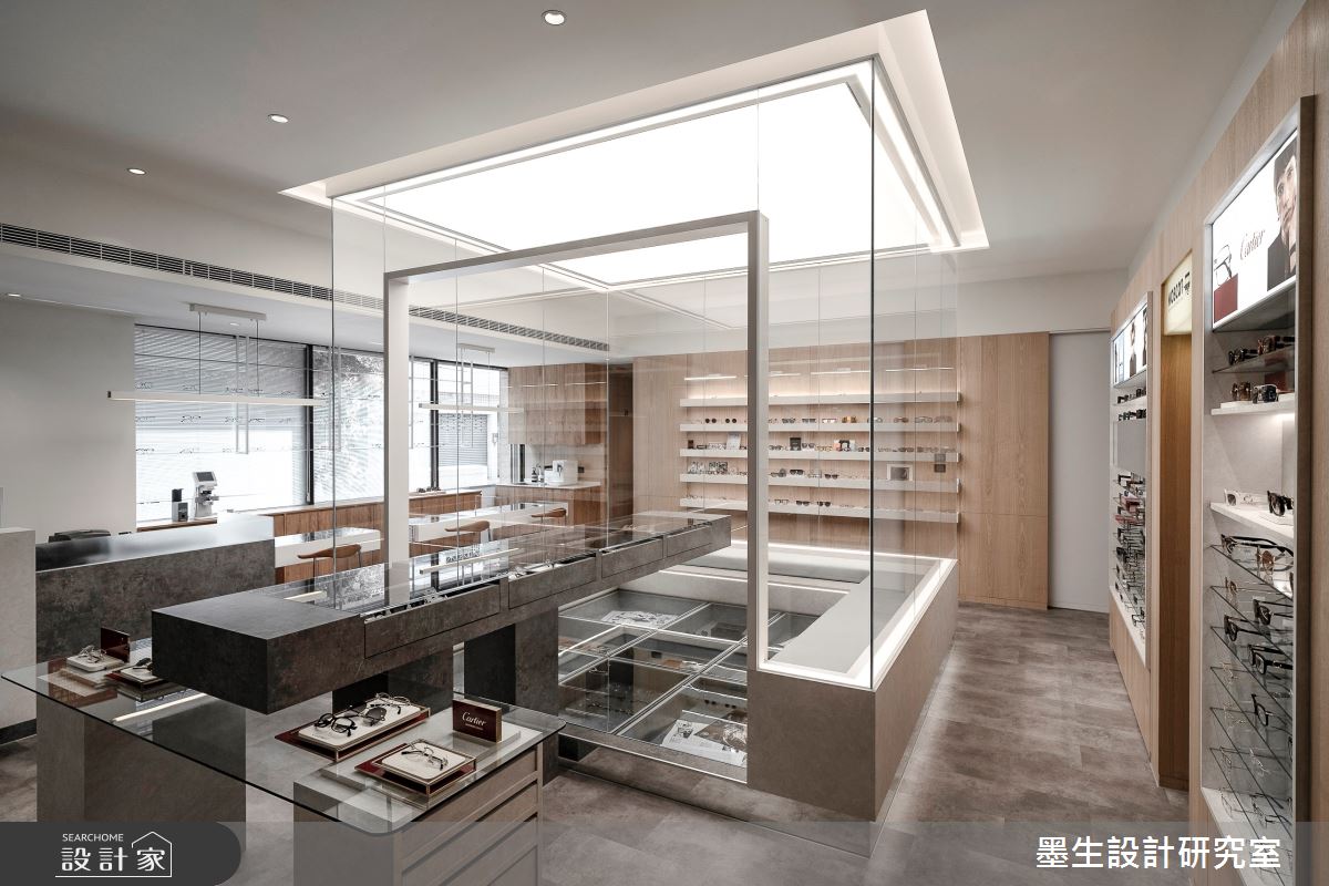 57坪新成屋(5年以下)＿日式風商業空間案例圖片＿墨生設計研究室＿墨生_晨晞光學之5