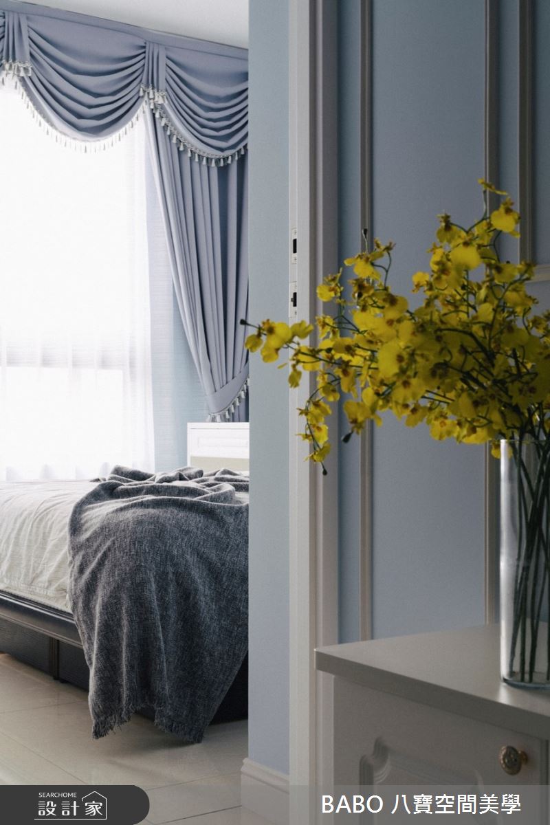 18坪新成屋(5年以下)＿混搭風臥室案例圖片＿八寶空間美學＿八寶_藍白記憶之9