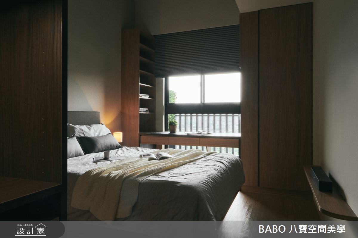 20坪新成屋(5年以下)＿簡約風臥室案例圖片＿八寶空間美學＿八寶_南西南西之10