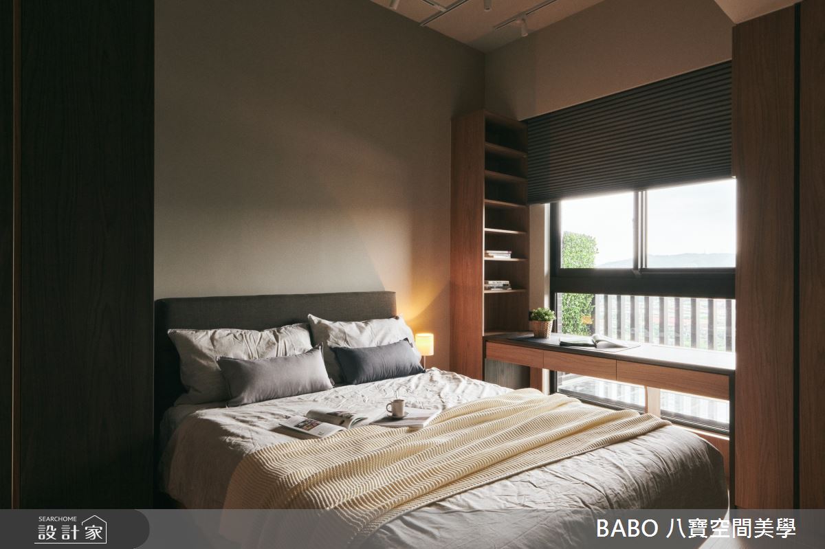 20坪新成屋(5年以下)＿簡約風臥室案例圖片＿八寶空間美學＿八寶_南西南西之11