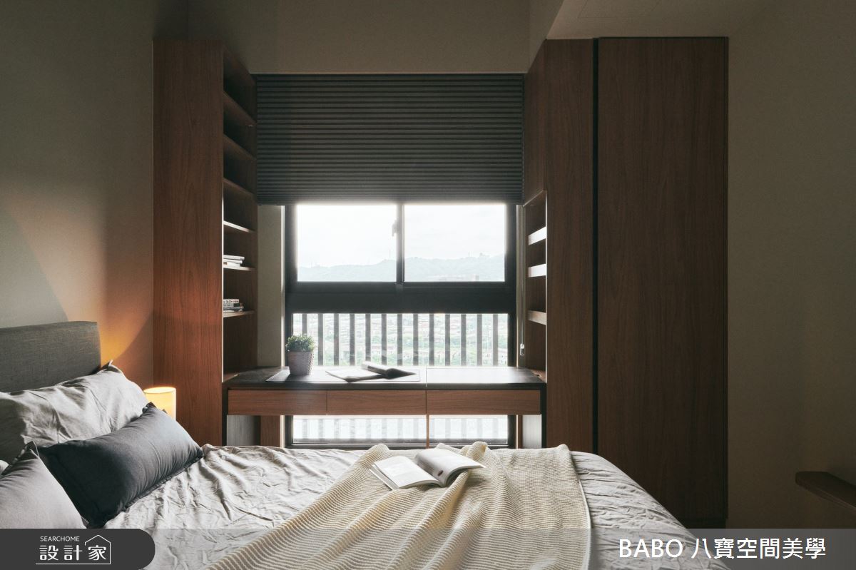 20坪新成屋(5年以下)＿簡約風臥室案例圖片＿八寶空間美學＿八寶_南西南西之12
