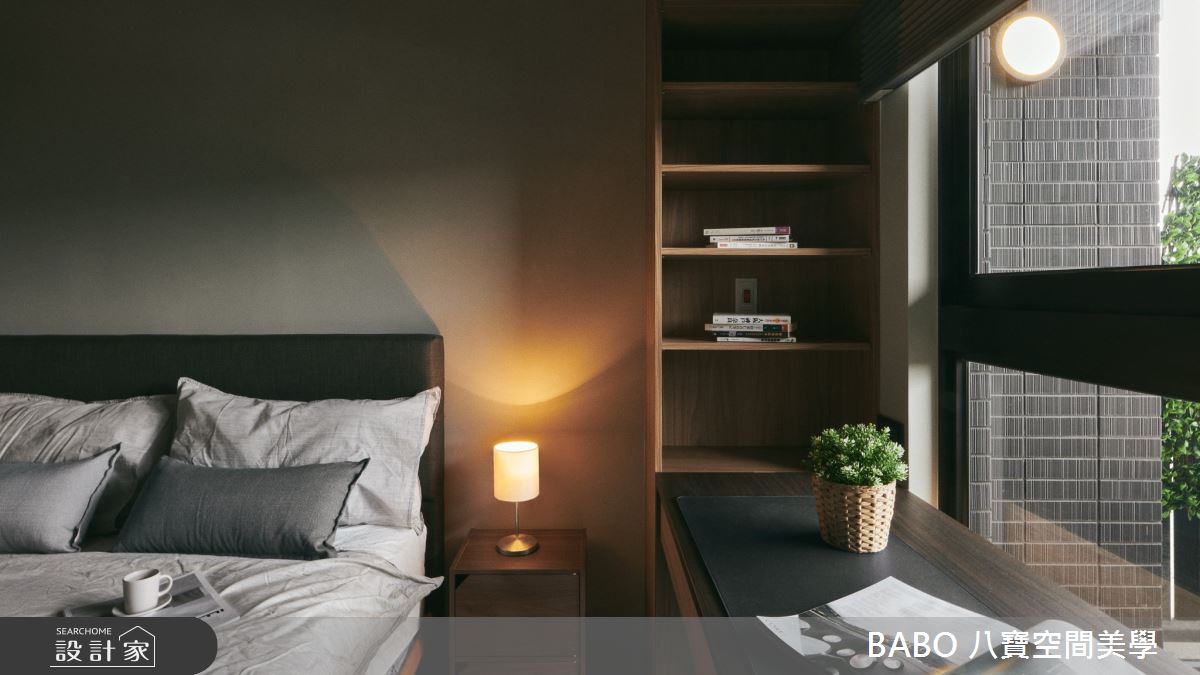 20坪新成屋(5年以下)＿簡約風臥室案例圖片＿八寶空間美學＿八寶_南西南西之13