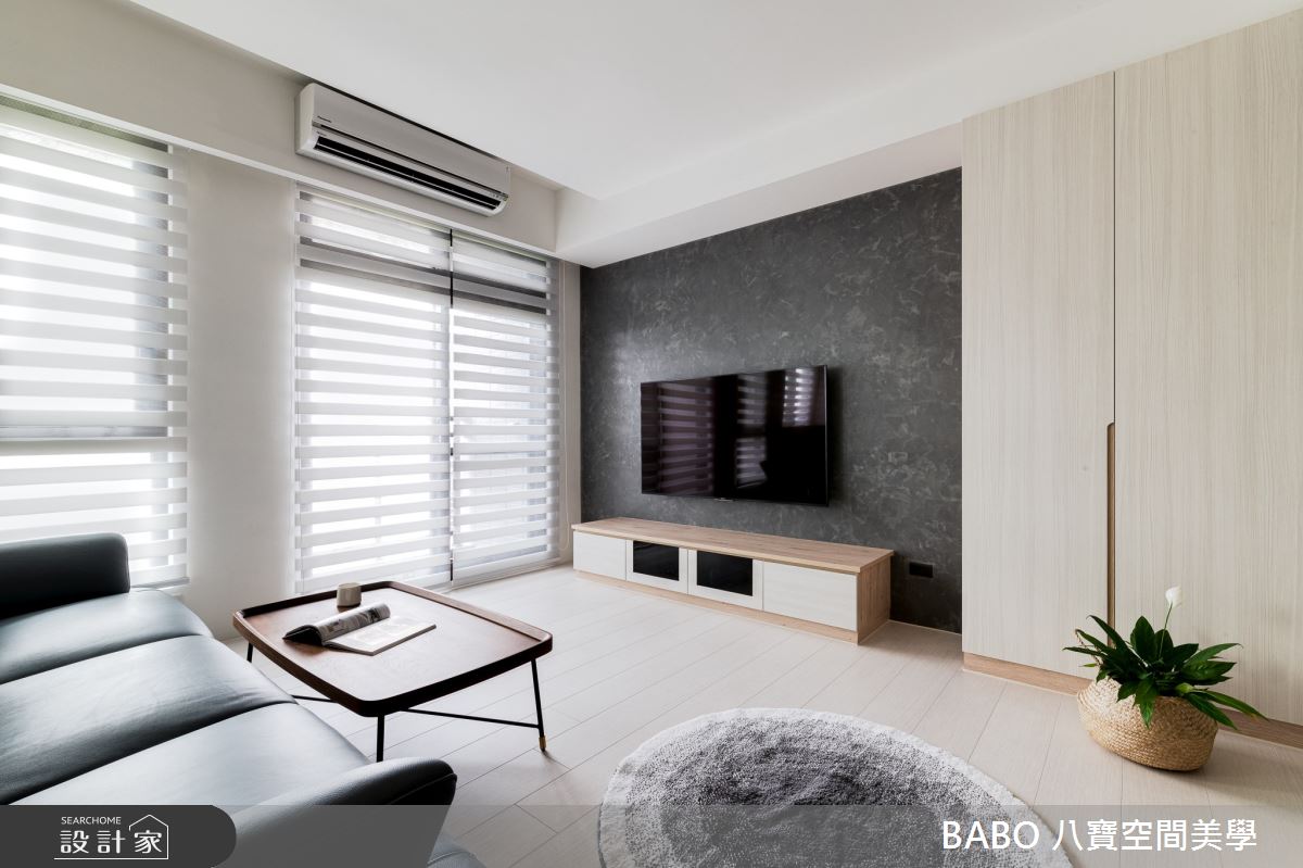 25坪新成屋(5年以下)＿混搭風客廳案例圖片＿八寶空間美學＿八寶_久違彭湃之4