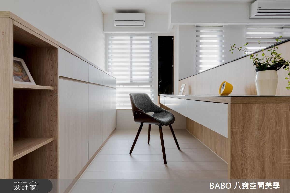 25坪新成屋(5年以下)＿混搭風書房案例圖片＿八寶空間美學＿八寶_久違彭湃之11