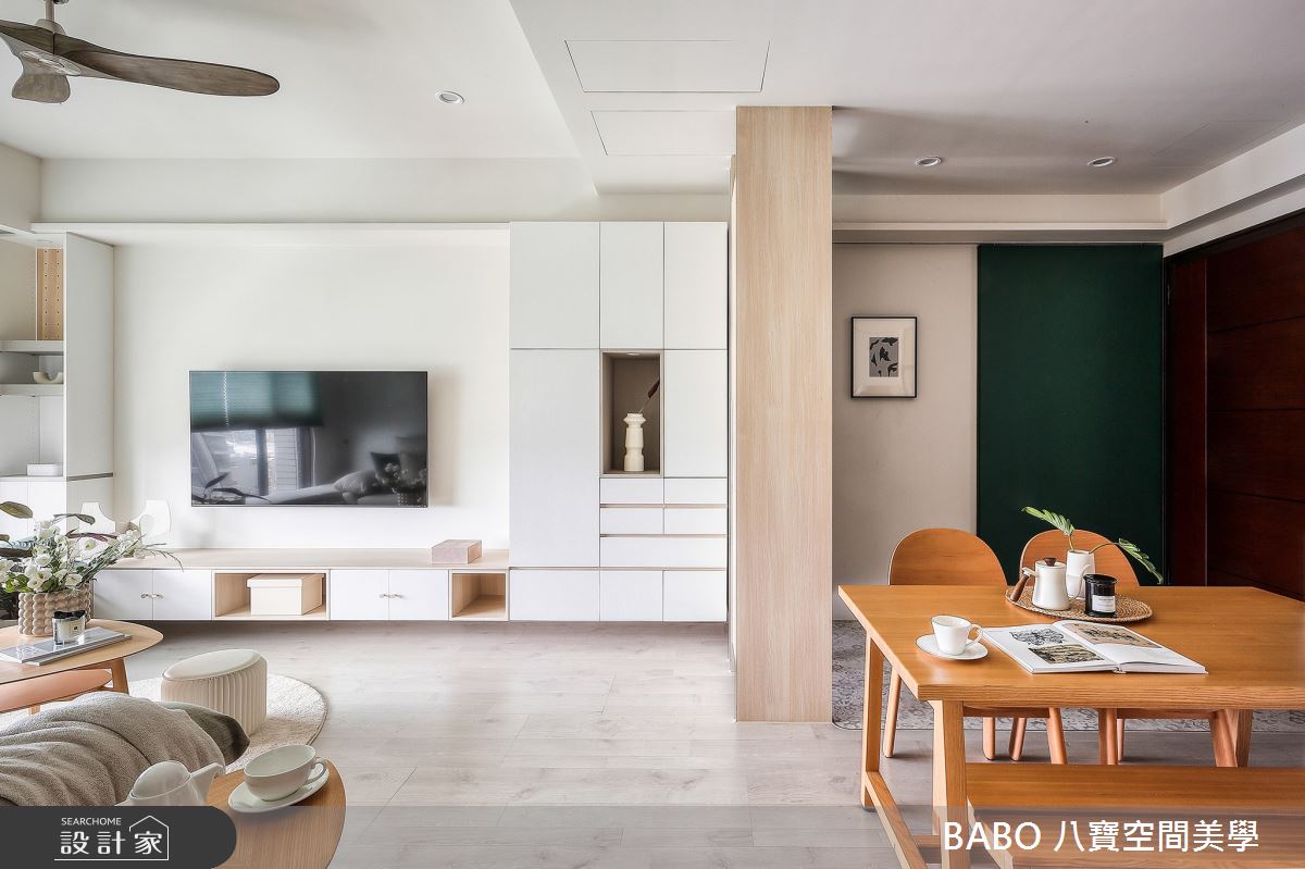 25坪新成屋(5年以下)＿混搭風客廳案例圖片＿八寶空間美學＿八寶_諾瓦面面之7