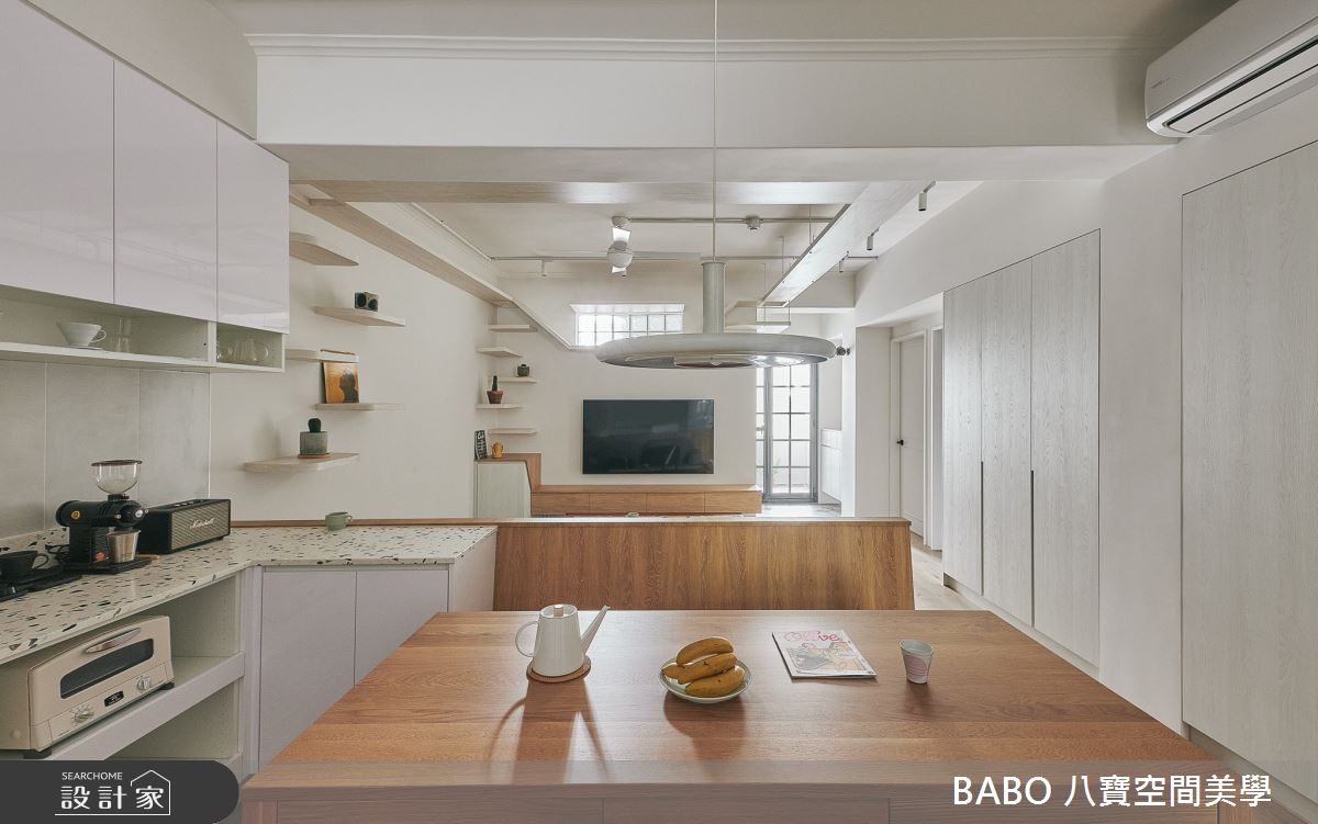 34坪老屋(41~50年)＿日式無印風餐廳案例圖片＿八寶空間美學＿八寶_金糖圓圓之8