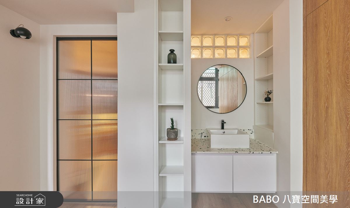 34坪老屋(41~50年)＿日式無印風浴室案例圖片＿八寶空間美學＿八寶_金糖圓圓之10