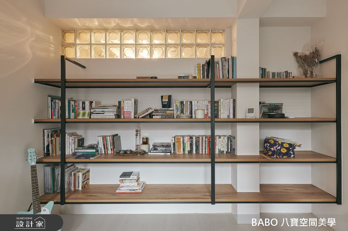 34坪老屋(41~50年)＿日式無印風書房案例圖片＿八寶空間美學＿八寶_金糖圓圓之15