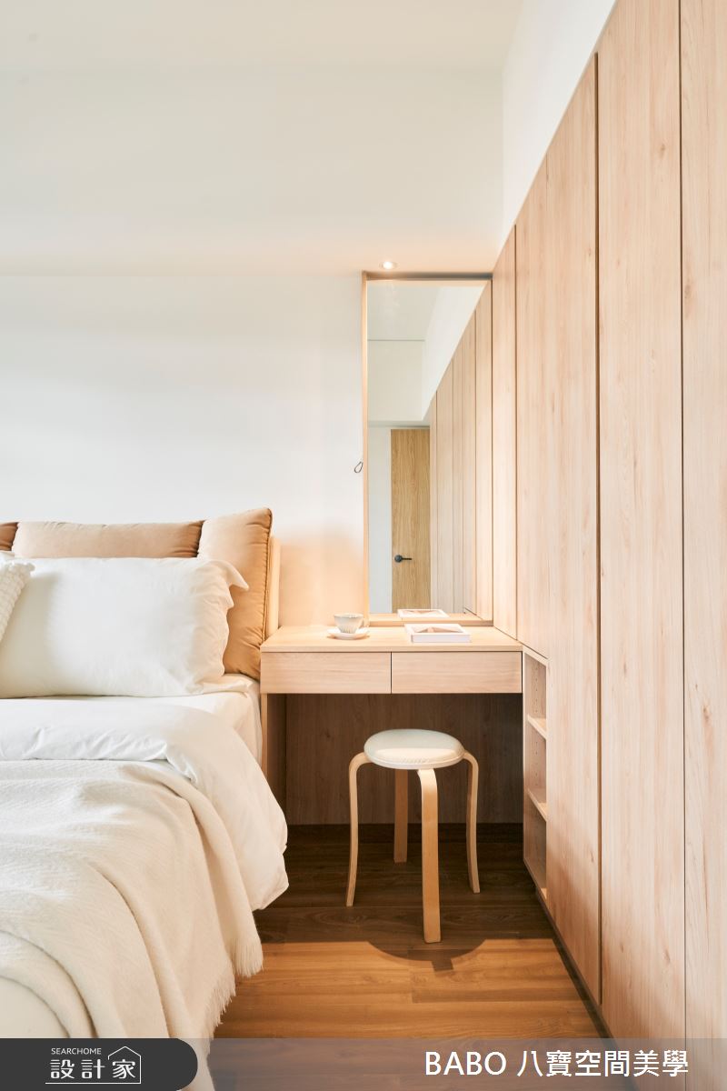 新成屋(5年以下)＿北歐風臥室案例圖片＿八寶空間美學＿八寶_杏色早晨之13